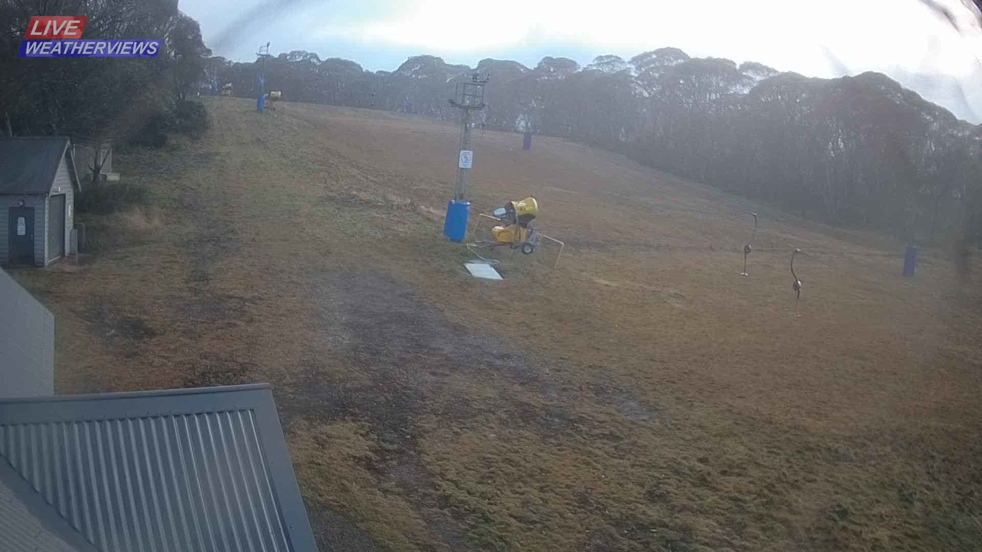 Dinner Plain Cobungra Platter snow cam captured at 13 June 2026, 10:02 pm
