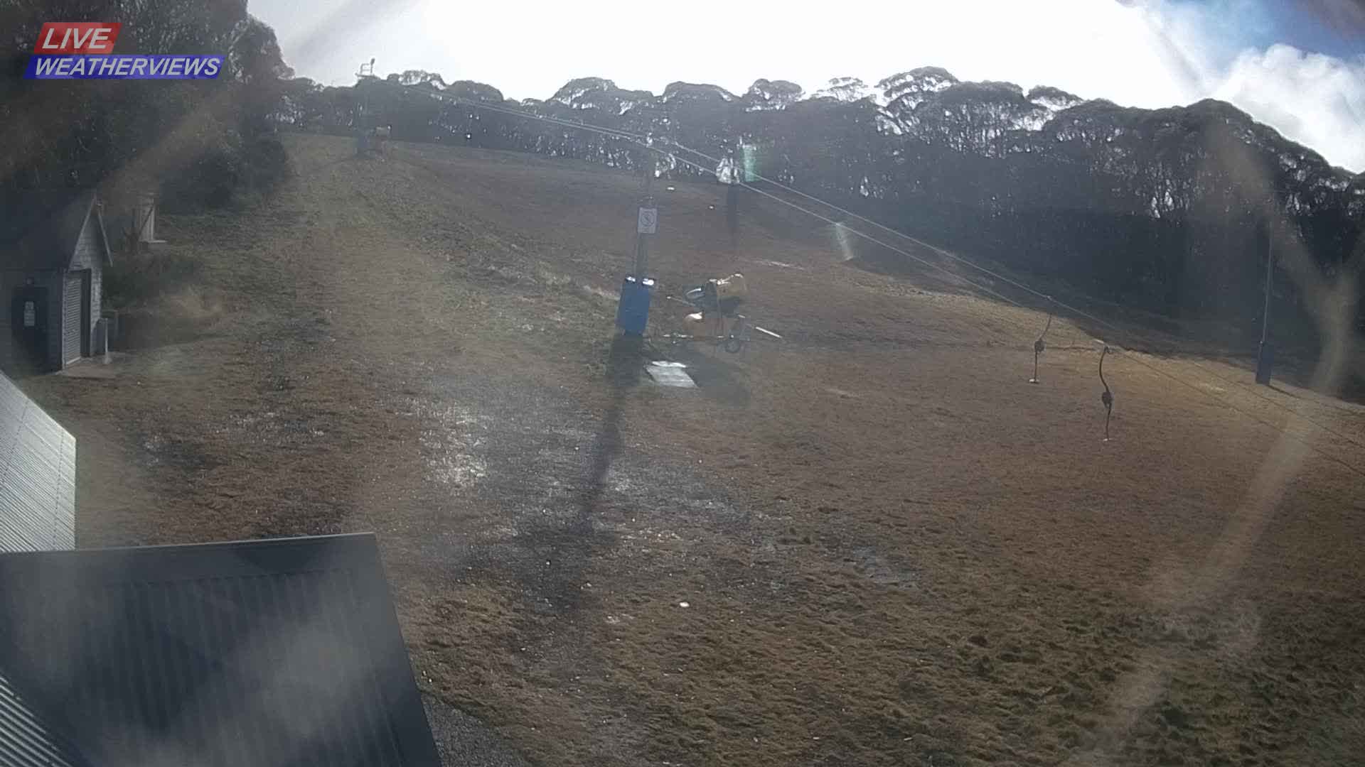 Dinner Plain Cobungra Platter snow cam captured at 14 June 2026, 12:38 am