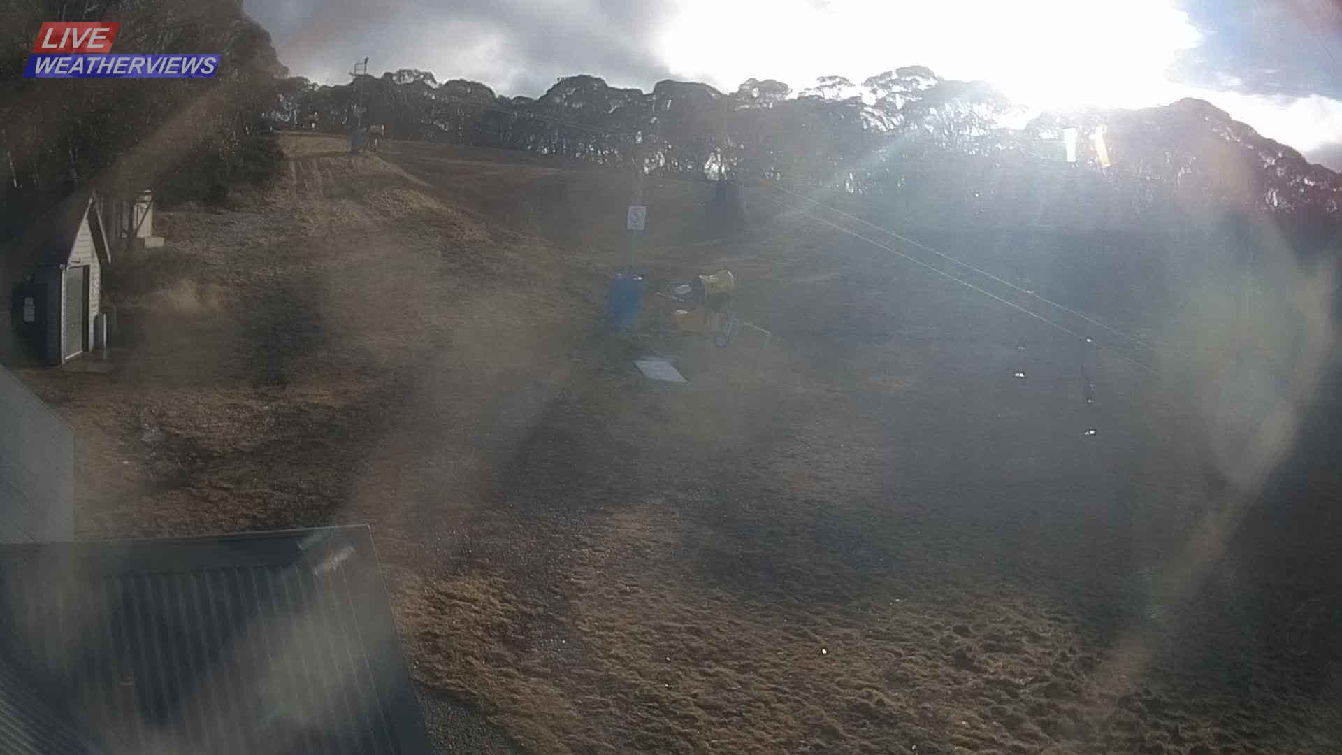 Dinner Plain Cobungra Platter snow cam captured at 14 June 2026, 10:55 pm