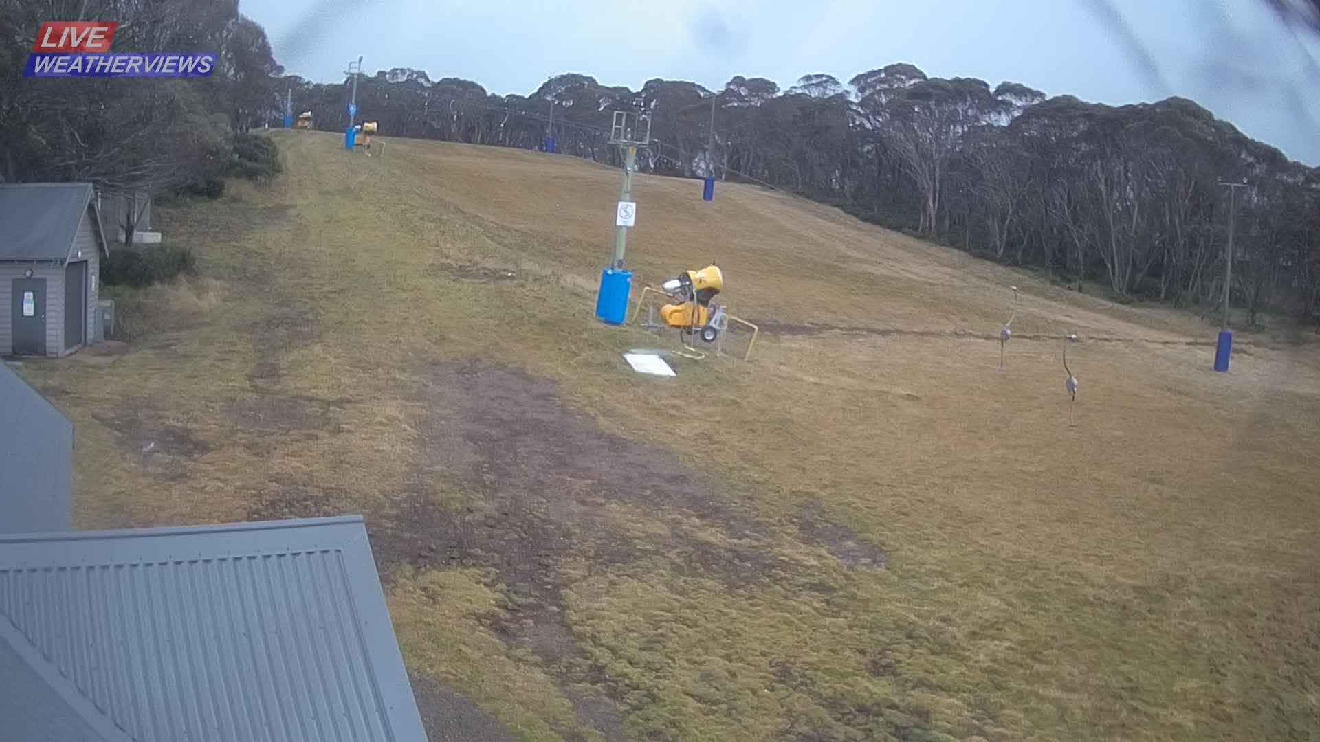 Dinner Plain Cobungra Platter snow cam captured at 15 June 2026, 10:02 pm