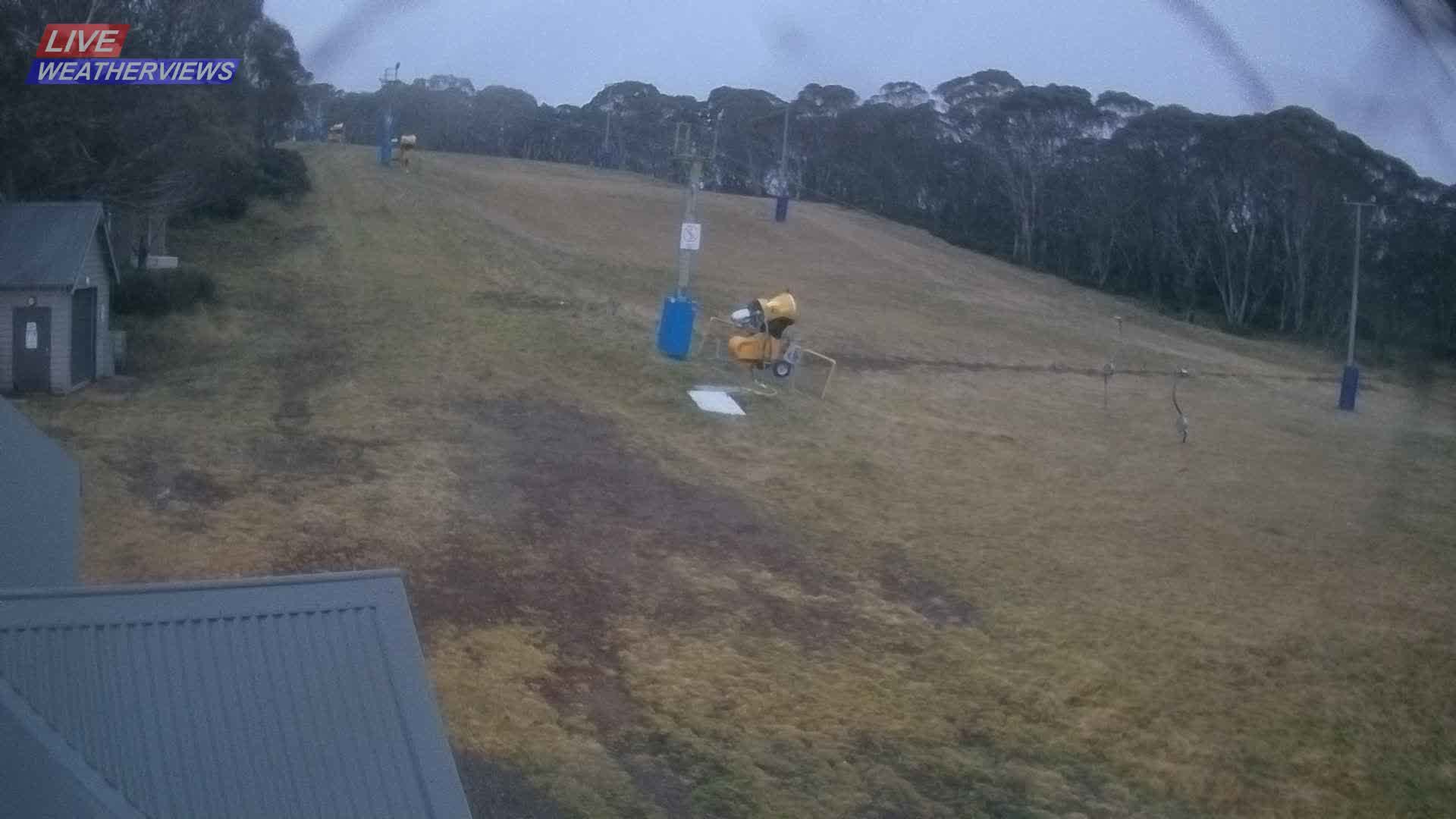 Dinner Plain Cobungra Platter snow cam captured at 16 June 2026, 9:27 pm