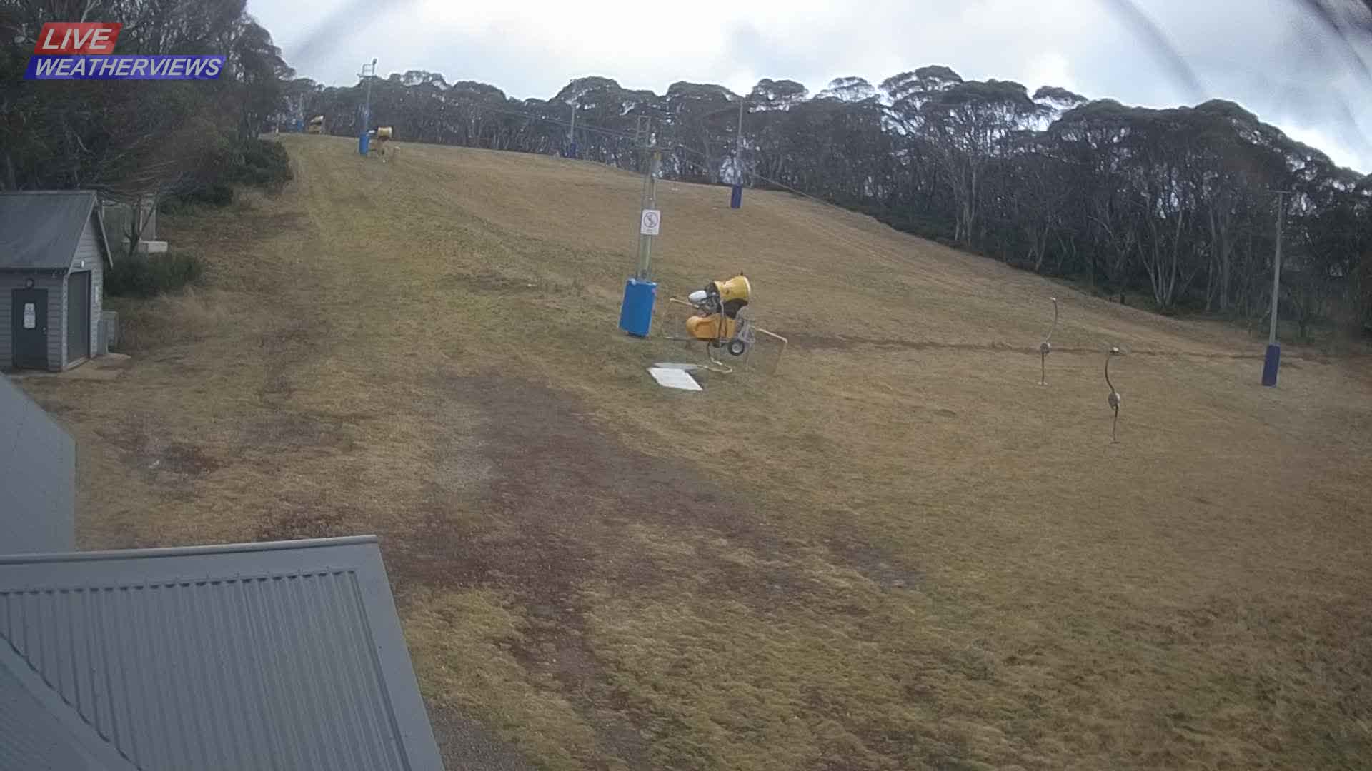 Dinner Plain Cobungra Platter snow cam captured at 17 June 2026, 10:27 pm