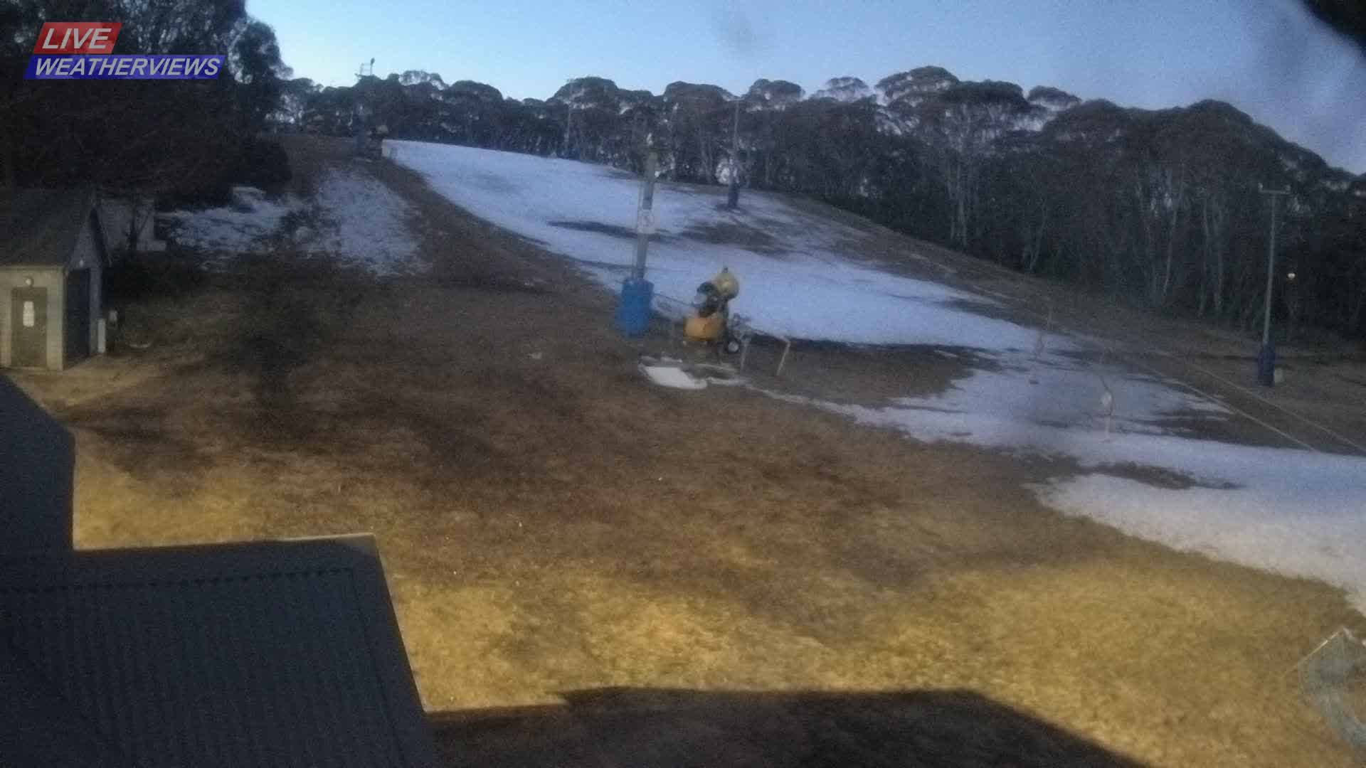 Dinner Plain Cobungra Platter snow cam captured at 26 July 2026 at 6:10 pm AEST