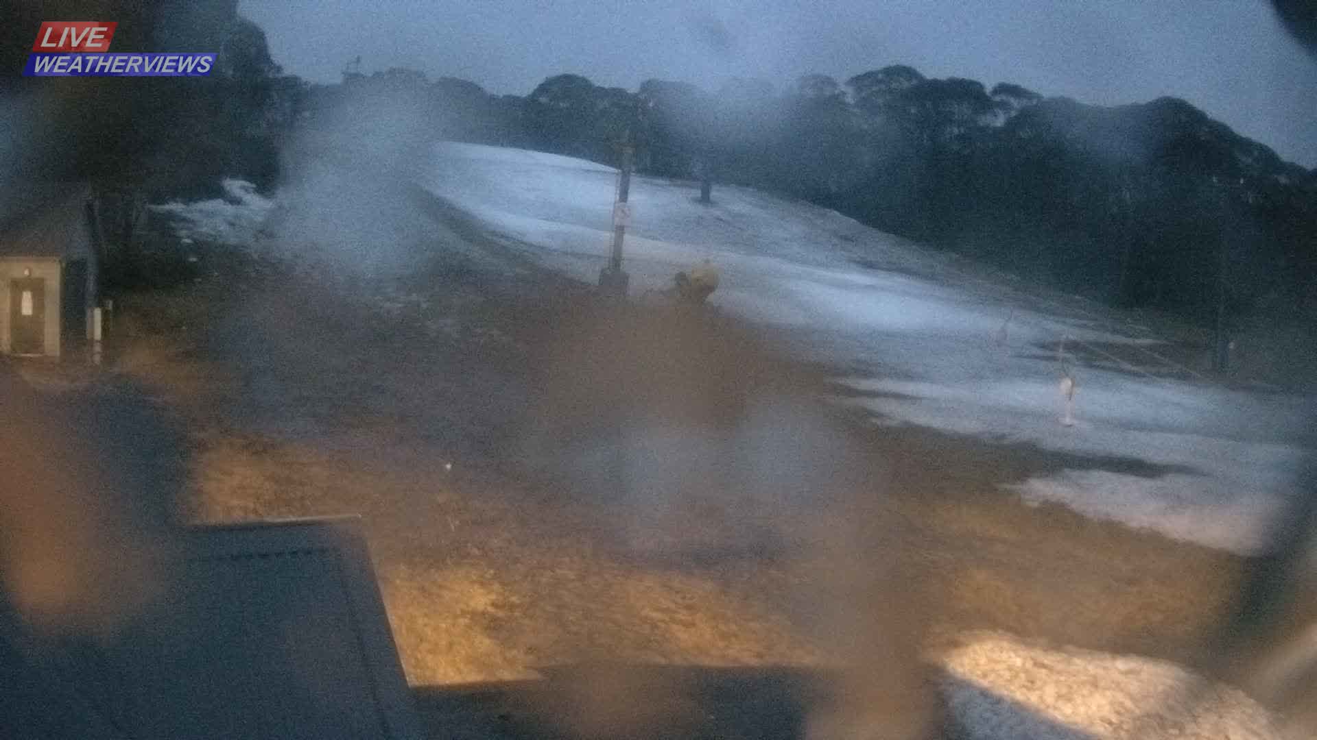 Dinner Plain Cobungra Platter snow cam captured at 9 August 2026 at 5:56 pm AEST