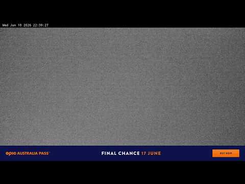 Perisher Blue Cow Live snow cam captured at 10 June 2026, 12:44 pm