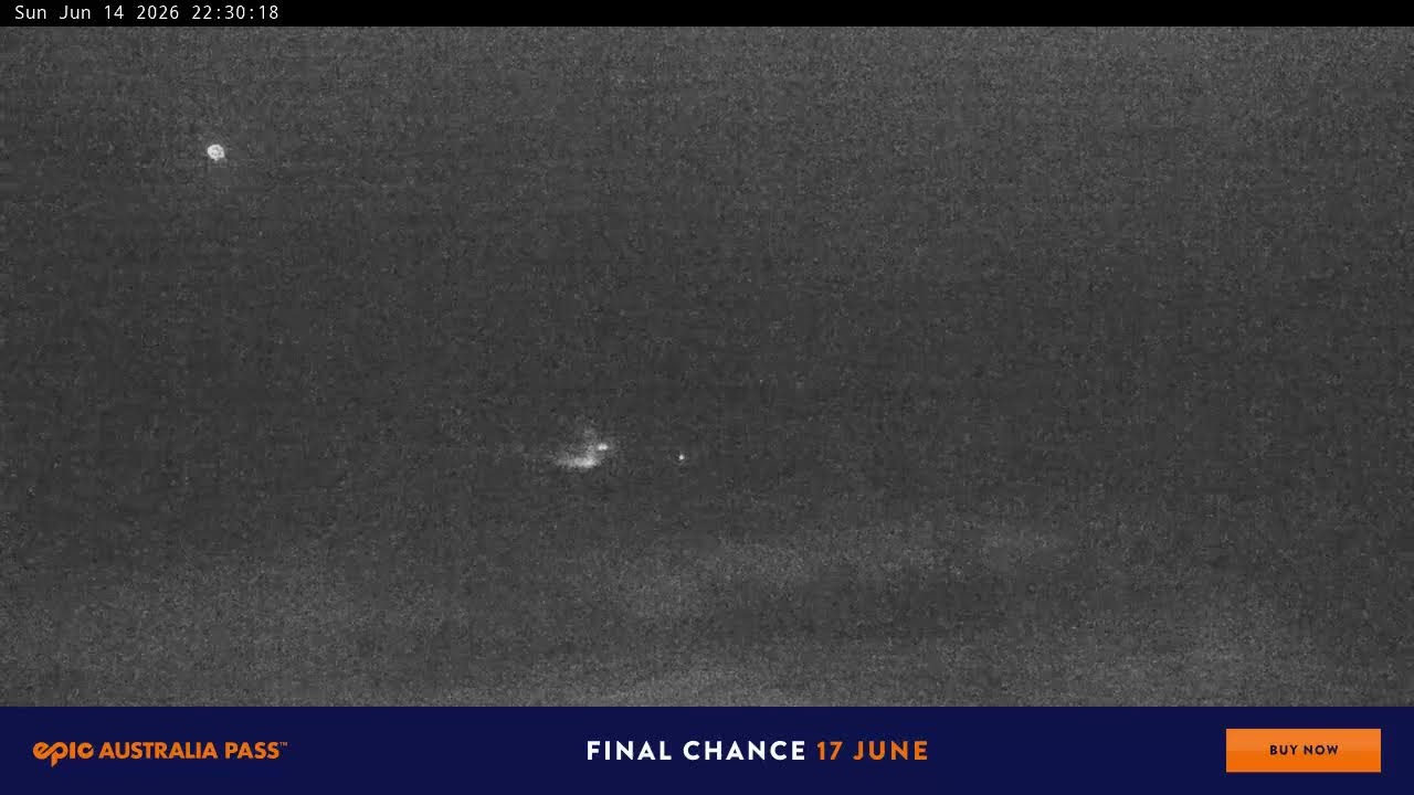 Perisher Blue Cow Live snow cam captured at 14 June 2026, 12:32 pm