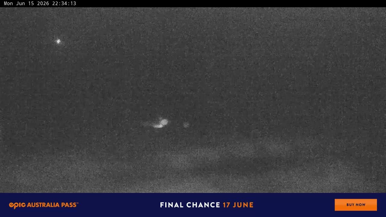 Perisher Blue Cow Live snow cam captured at 15 June 2026, 12:37 pm