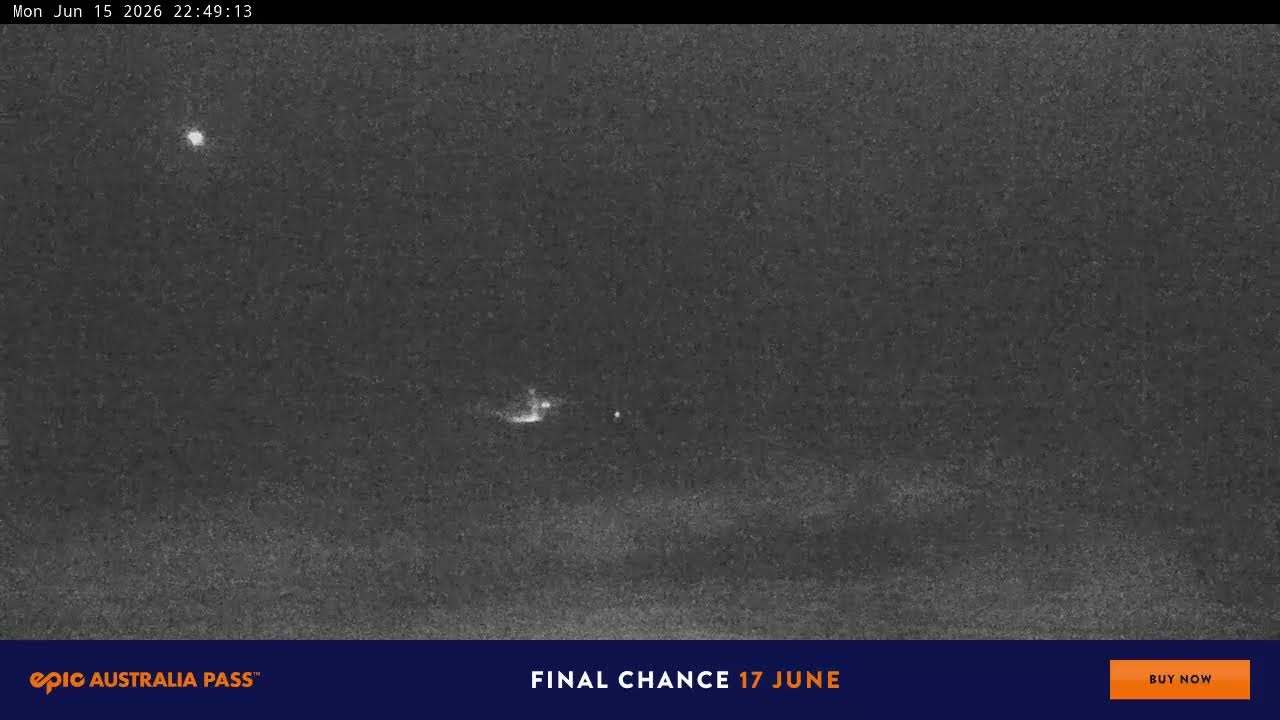 Perisher Blue Cow Live snow cam captured at 15 June 2026, 12:49 pm