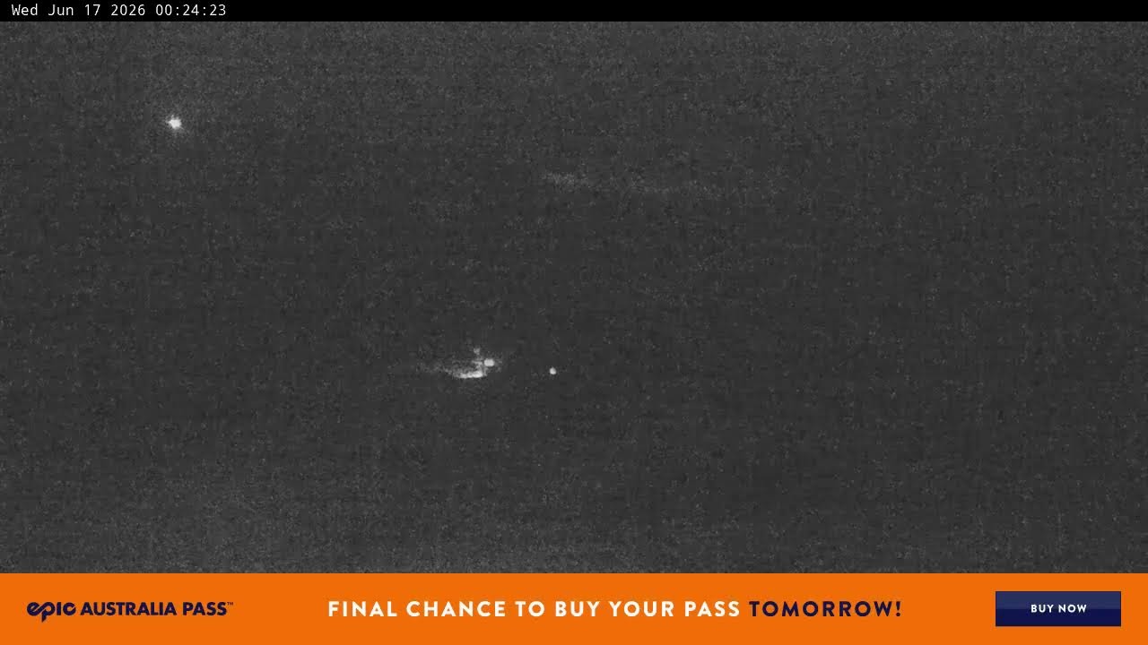 Perisher Blue Cow Live snow cam captured at 16 June 2026, 2:25 pm