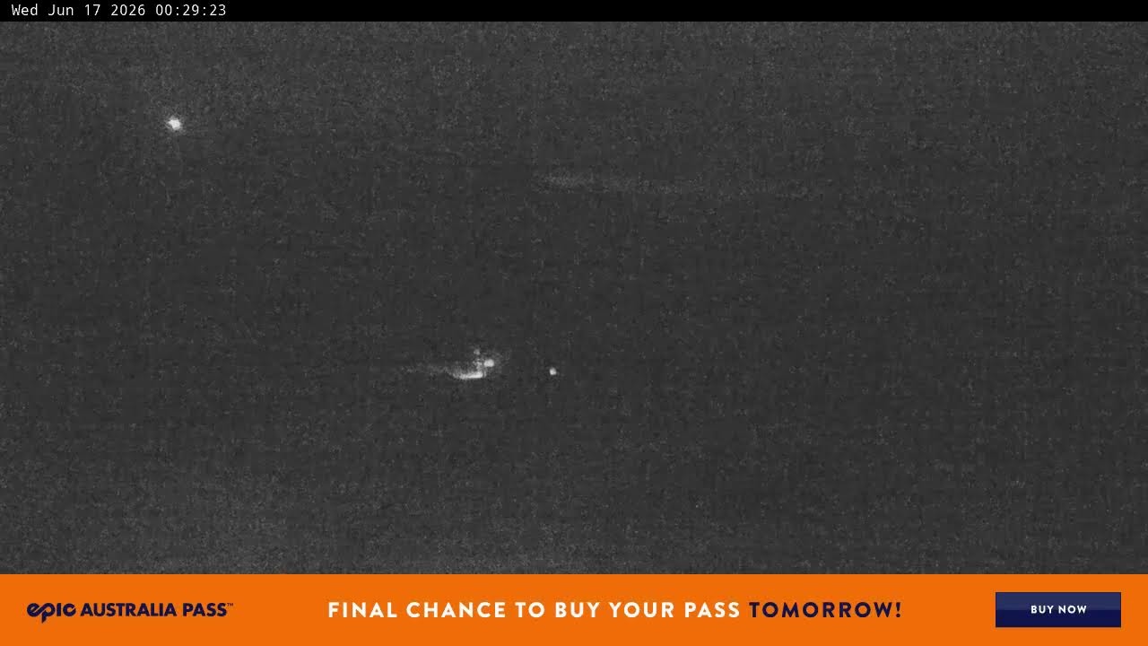 Perisher Blue Cow Live snow cam captured at 16 June 2026, 2:31 pm