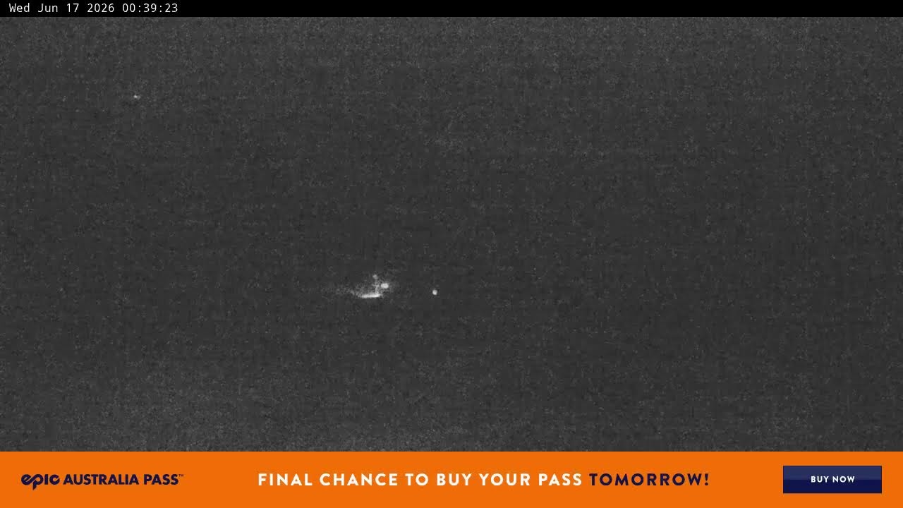 Perisher Blue Cow Live snow cam captured at 16 June 2026, 2:43 pm
