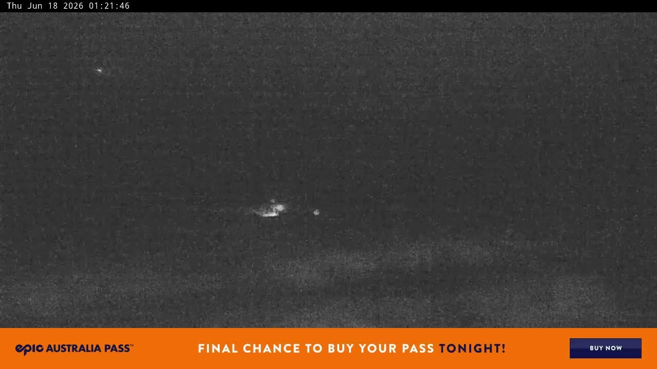 Perisher Blue Cow Live snow cam captured at 17 June 2026, 3:25 pm