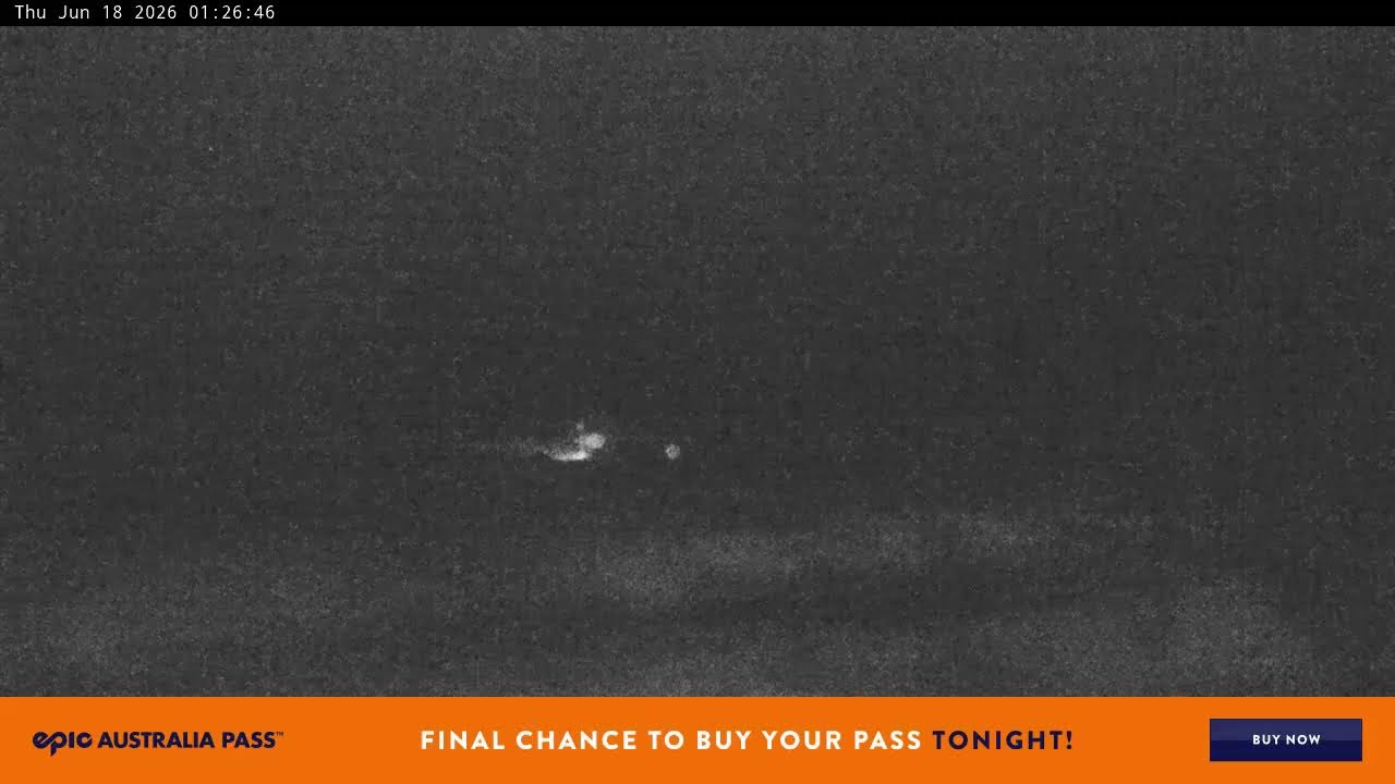 Perisher Blue Cow Live snow cam captured at 17 June 2026, 3:31 pm