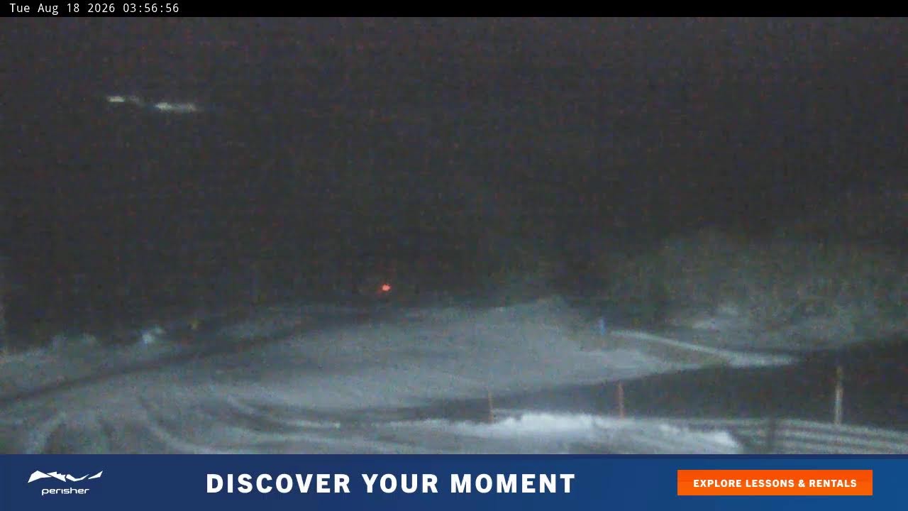 New South Wales representative snow cam frame captured at 18 August 2026 at 4:01 am AEST