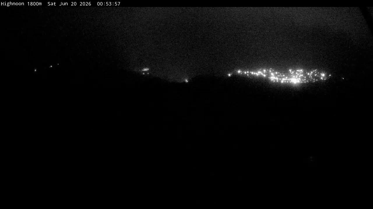 Thredbo High Noon Live snow cam captured at 19 June 2026, 2:55 pm