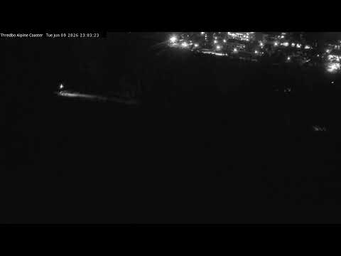 Thredbo Alpine Coaster Live snow cam captured at 9 June 2026, 1:04 pm