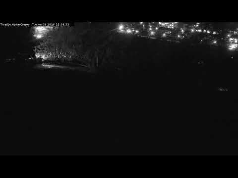 Thredbo Alpine Coaster Live snow cam captured at 9 June 2026, 1:10 pm