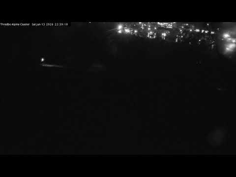 Thredbo Alpine Coaster Live snow cam captured at 13 June 2026, 12:44 pm