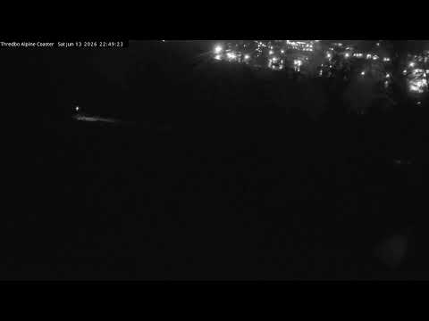 Thredbo Alpine Coaster Live snow cam captured at 13 June 2026, 12:50 pm