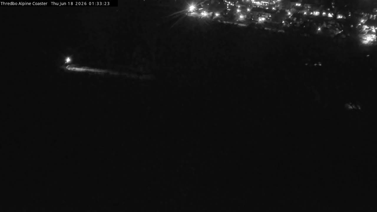 Thredbo Alpine Coaster Live snow cam captured at 17 June 2026, 3:37 pm