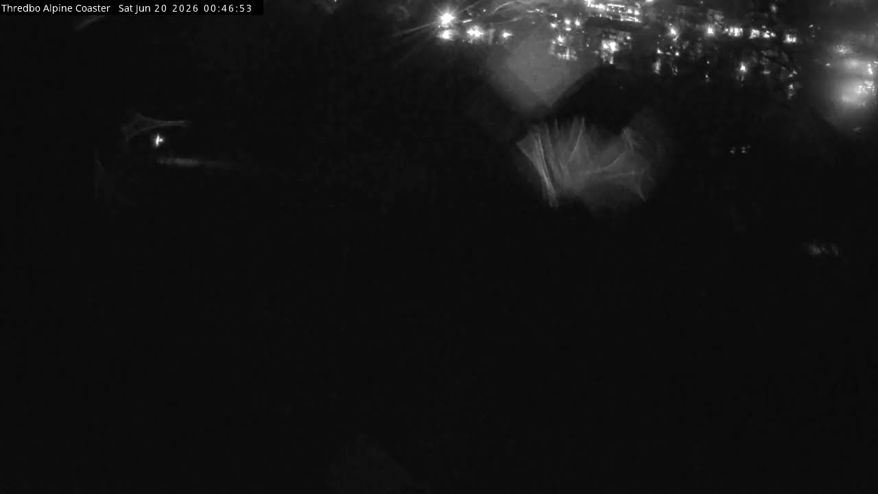 Thredbo Alpine Coaster Live snow cam captured at 19 June 2026, 2:48 pm