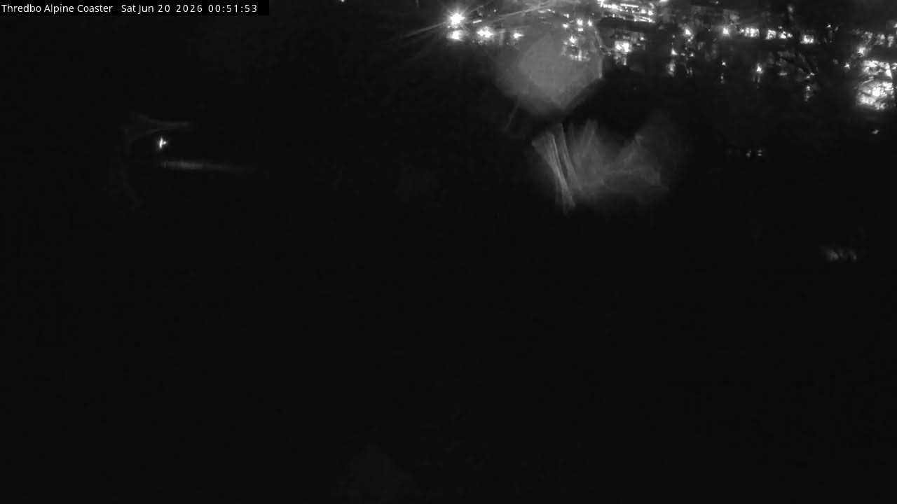 Thredbo Alpine Coaster Live snow cam captured at 19 June 2026, 2:54 pm