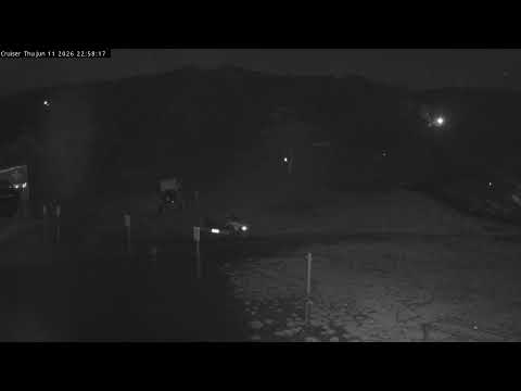 Thredbo Cruiser Area Live snow cam captured at 11 June 2026, 1:02 pm