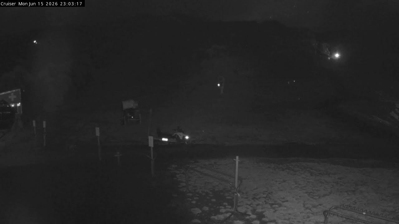 Thredbo Cruiser Area Live snow cam captured at 15 June 2026, 1:07 pm