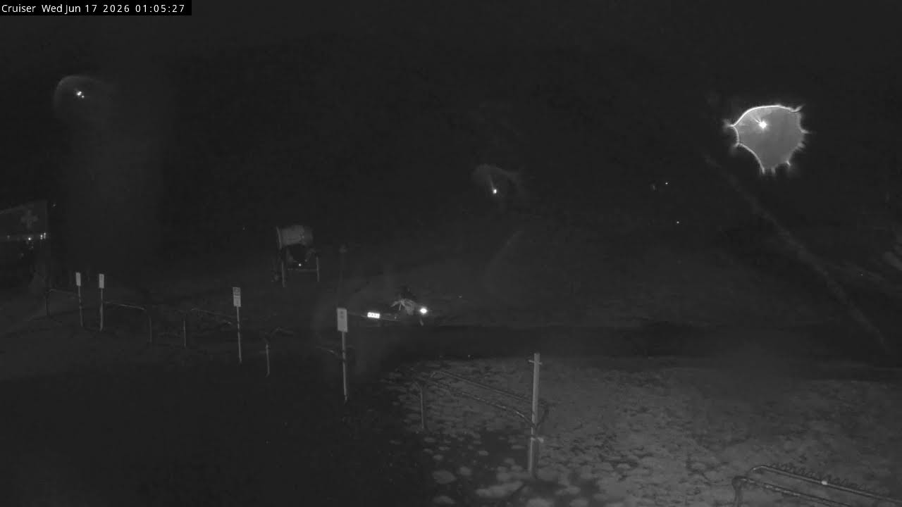Thredbo Cruiser Area Live snow cam captured at 16 June 2026, 3:07 pm