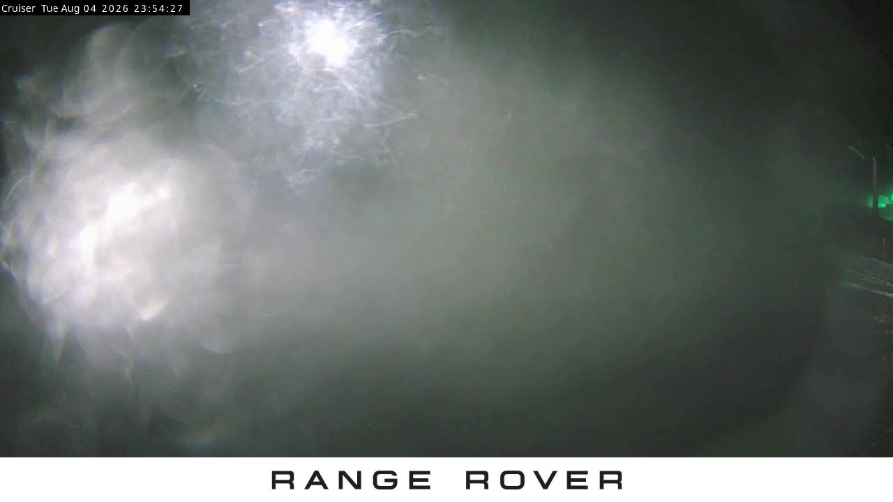 Thredbo Cruiser Area Live snow cam captured at 4 August 2026 at 11:59 pm AEST