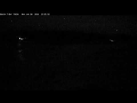 Thredbo Basin T-Bar Live snow cam captured at 8 June 2026, 1:10 pm