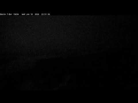 Thredbo Basin T-Bar Live snow cam captured at 10 June 2026, 12:56 pm