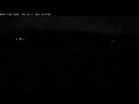 Thredbo Basin T-Bar Live snow cam captured at 11 June 2026, 12:50 pm