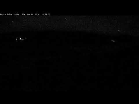 Thredbo Basin T-Bar Live snow cam captured at 11 June 2026, 12:56 pm
