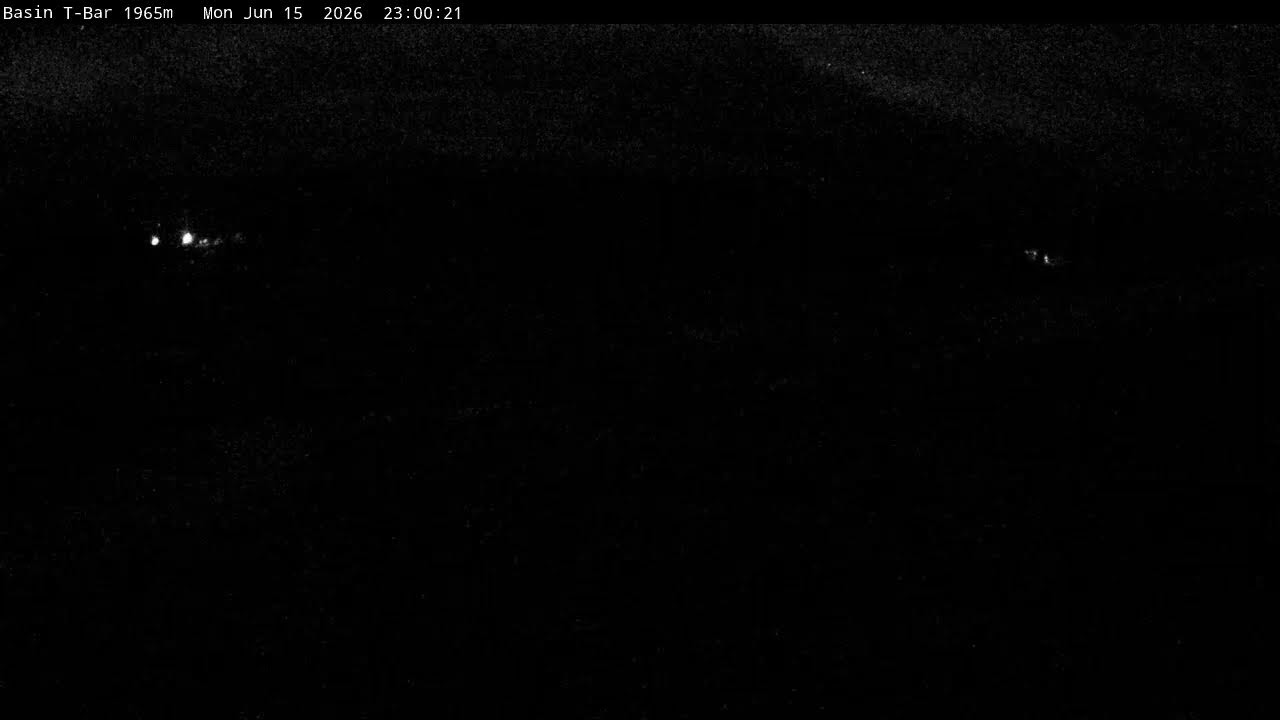 Thredbo Basin T-Bar Live snow cam captured at 15 June 2026, 1:01 pm