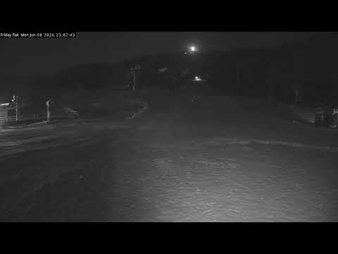 Thredbo Friday Flat Live snow cam captured at 8 June 2026, 1:10 pm