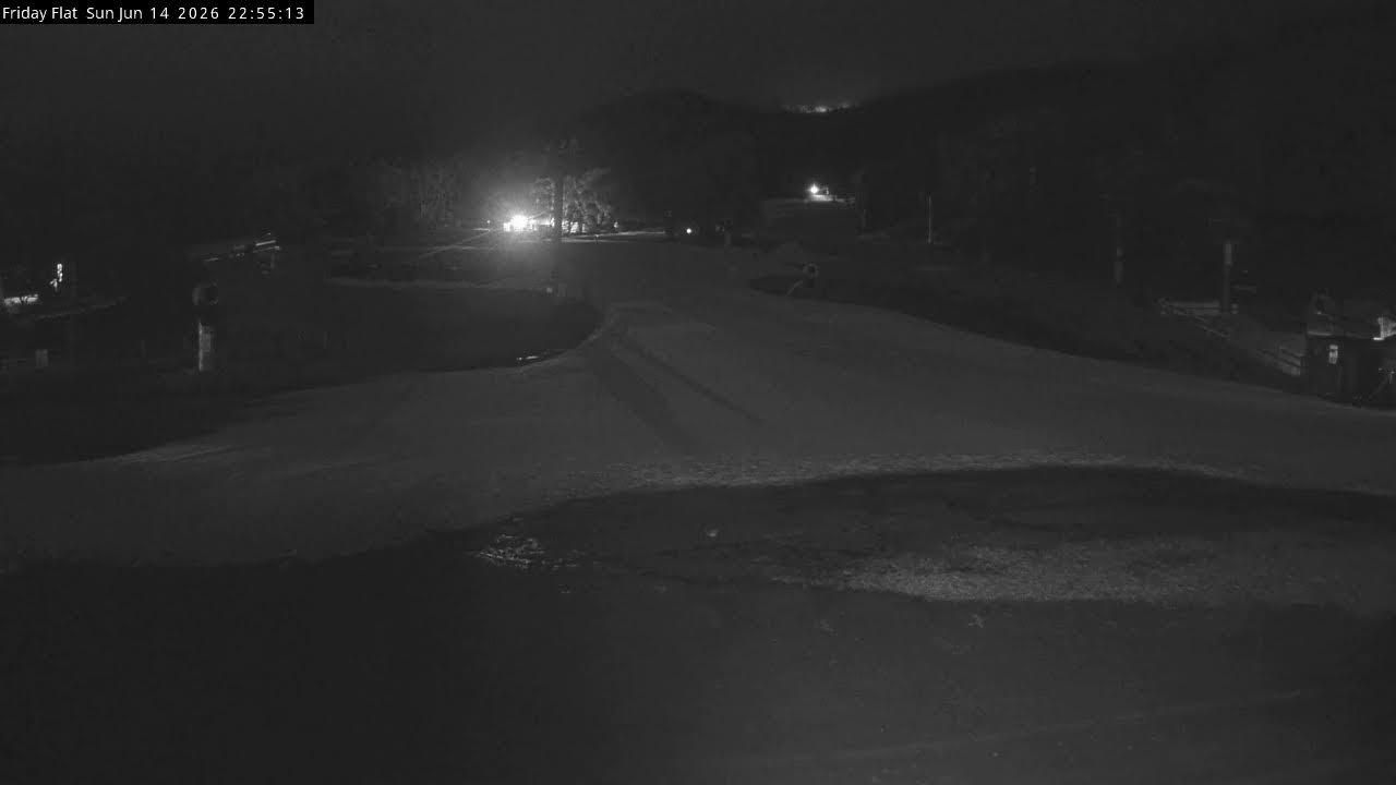 Thredbo Friday Flat Live snow cam captured at 14 June 2026, 12:56 pm