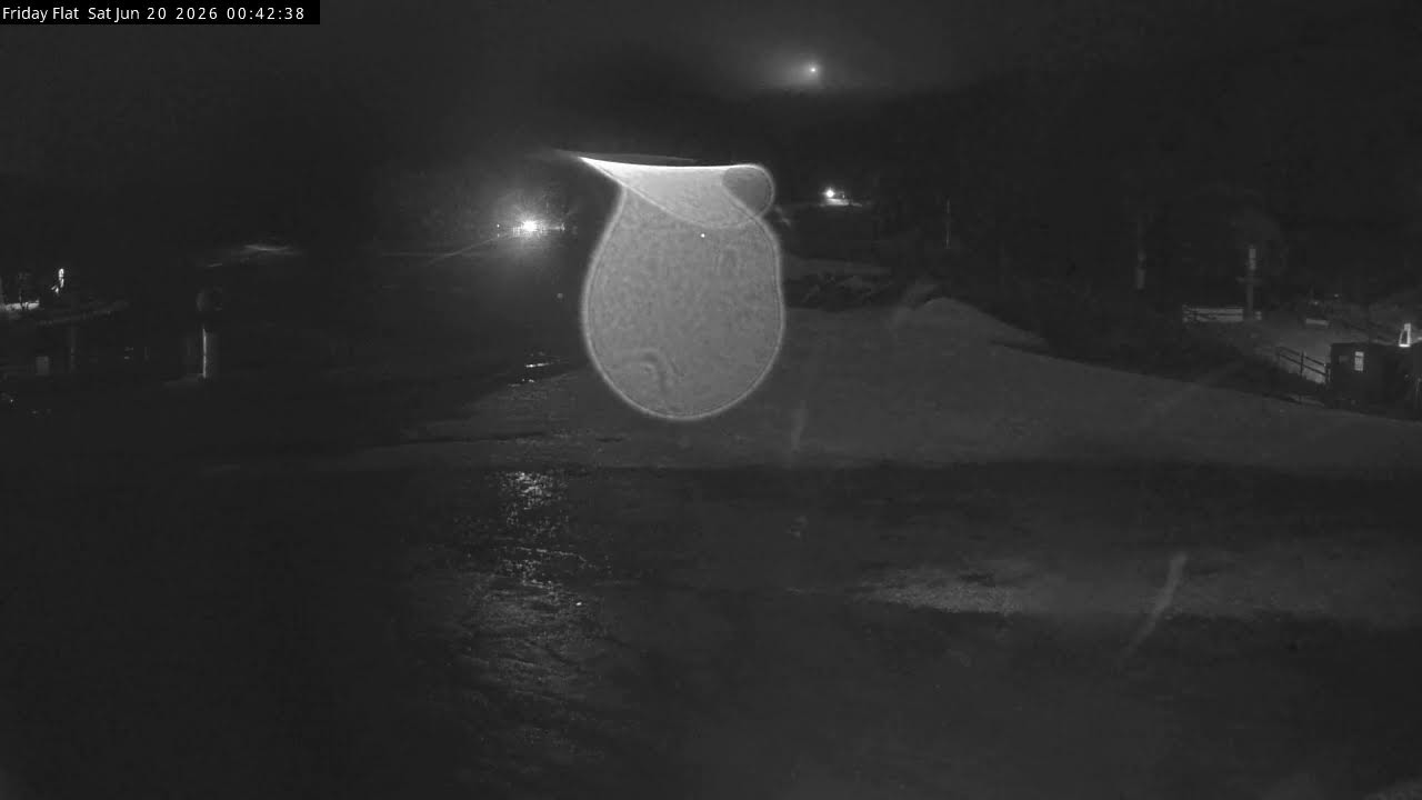 Thredbo Friday Flat Live snow cam captured at 19 June 2026, 2:43 pm