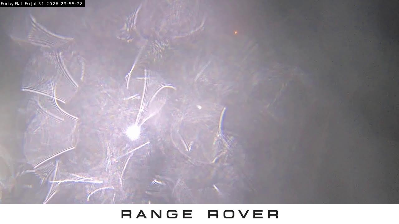 Thredbo Friday Flat Live snow cam captured at 31 July 2026 at 11:56 pm AEST