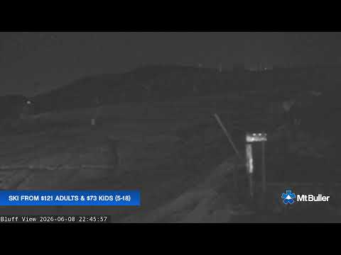 Mt Buller Skyline Live snow cam captured at 8 June 2026, 12:46 pm