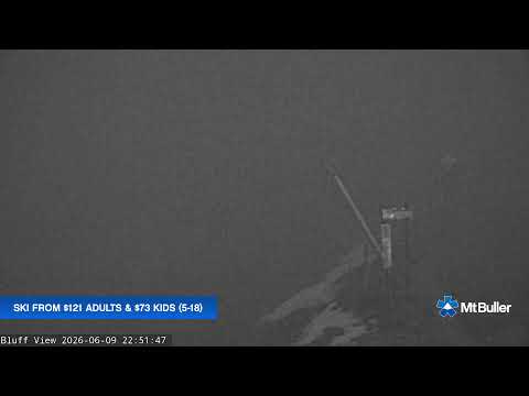 Mt Buller Skyline Live snow cam captured at 9 June 2026, 12:52 pm
