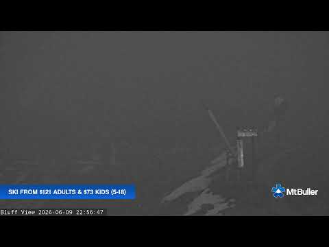 Mt Buller Skyline Live snow cam captured at 9 June 2026, 12:58 pm