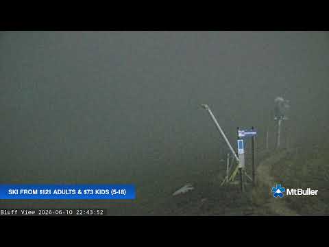 Mt Buller Skyline Live snow cam captured at 10 June 2026, 12:44 pm
