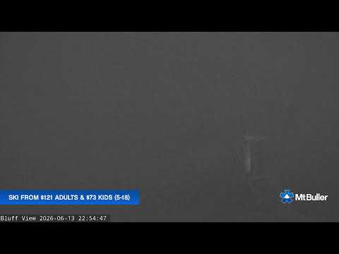 Mt Buller Skyline Live snow cam captured at 13 June 2026, 12:56 pm