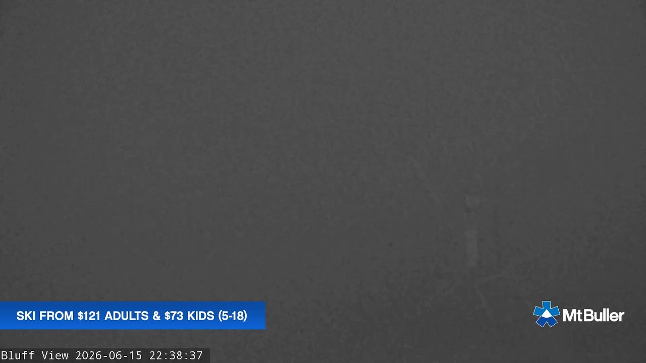 Mt Buller Skyline Live snow cam captured at 15 June 2026, 12:42 pm