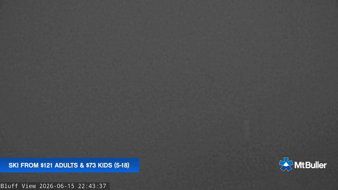 Mt Buller Skyline Live snow cam captured at 15 June 2026, 12:48 pm