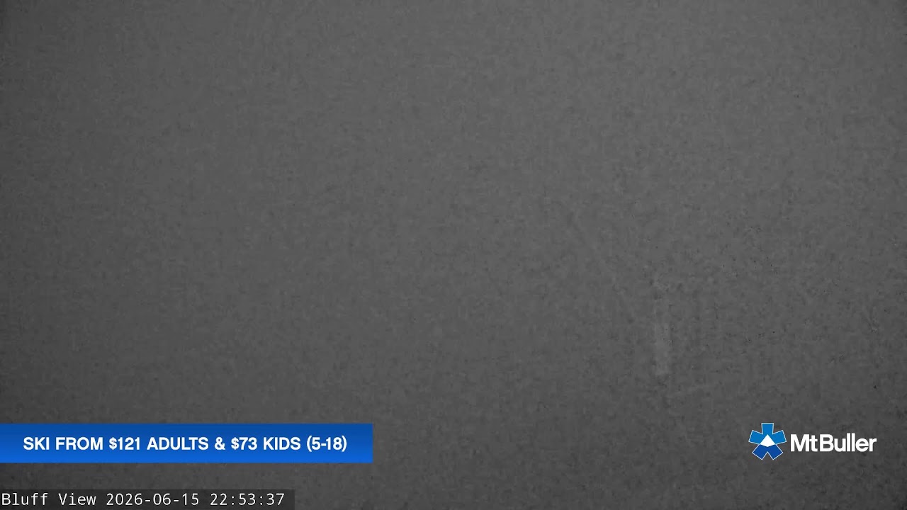 Mt Buller Skyline Live snow cam captured at 15 June 2026, 12:54 pm