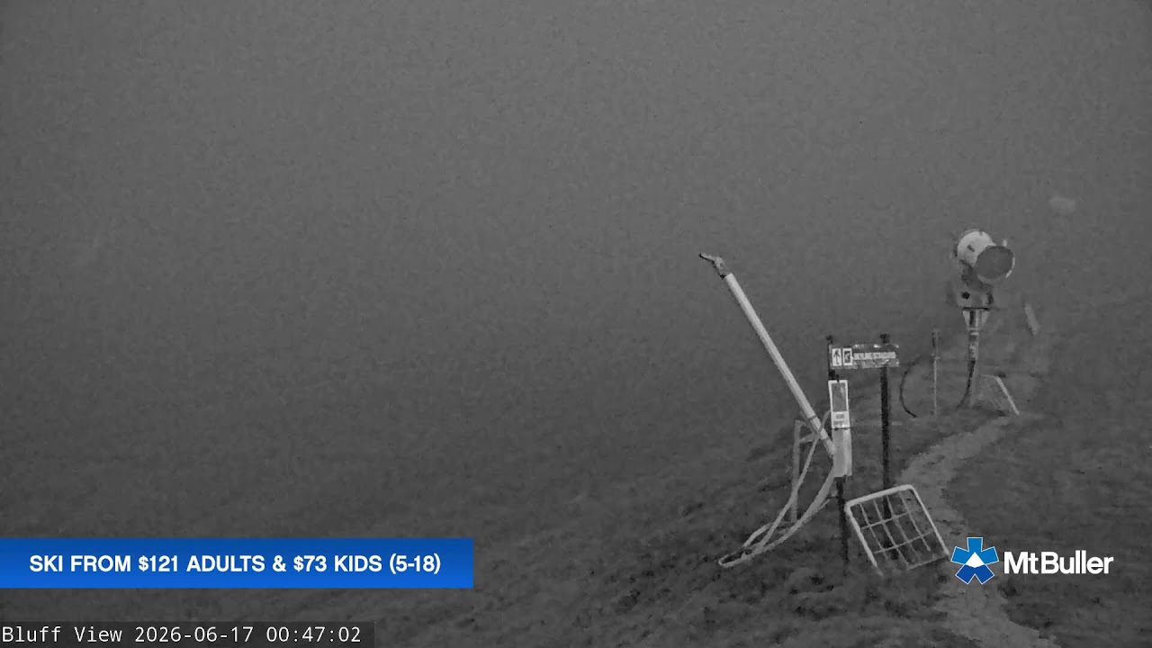 Mt Buller Skyline Live snow cam captured at 16 June 2026, 2:48 pm