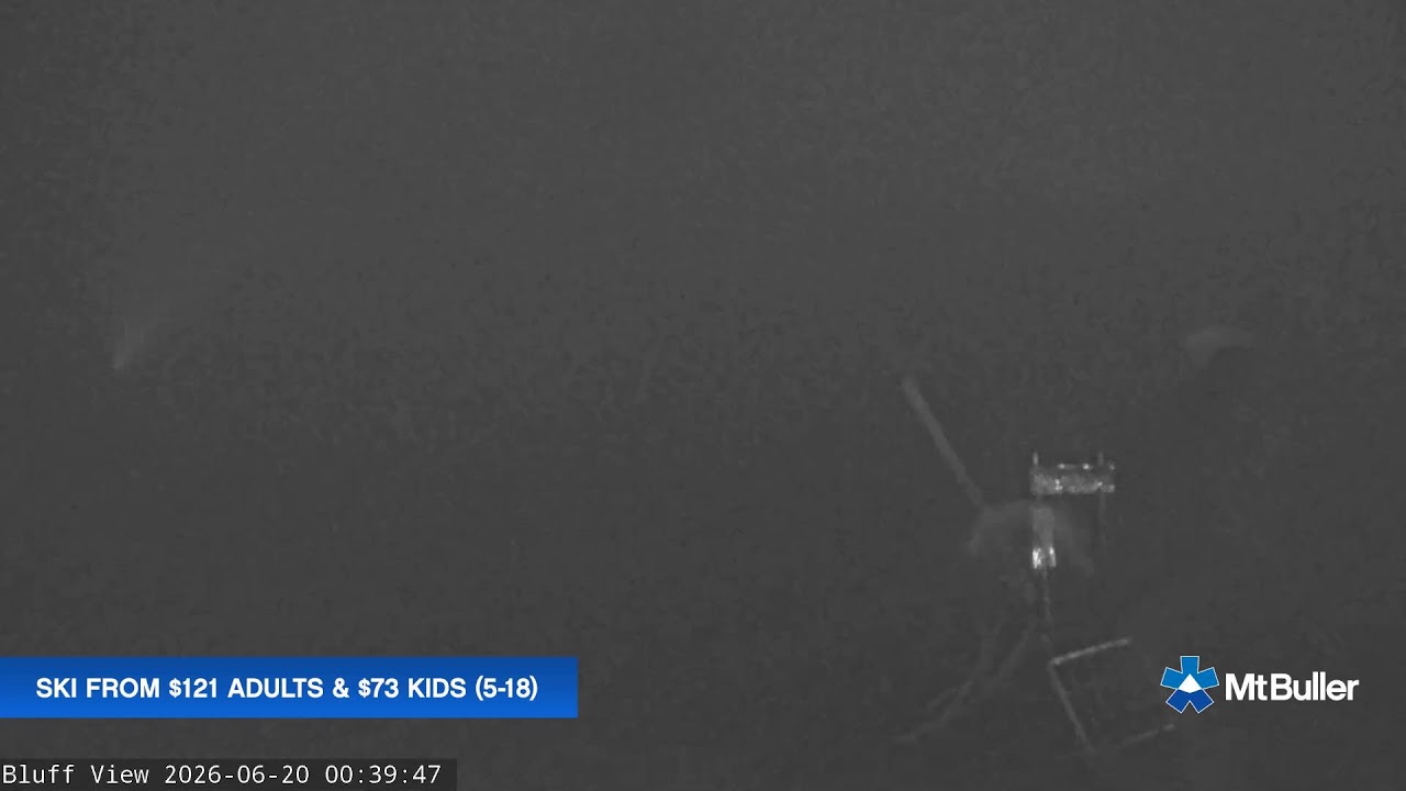 Mt Buller Skyline Live snow cam captured at 19 June 2026, 2:41 pm