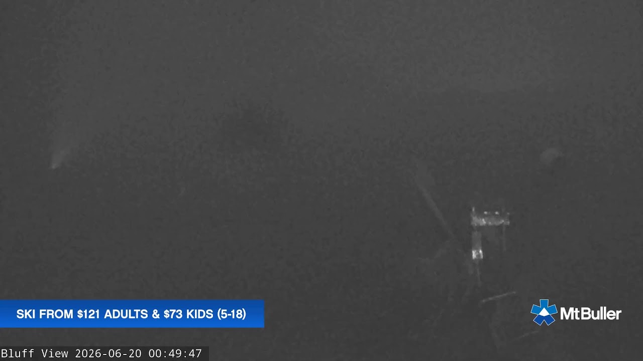 Mt Buller Skyline Live snow cam captured at 19 June 2026, 2:53 pm